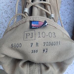 Tan Rugged Tactical Boots with Durable Construction